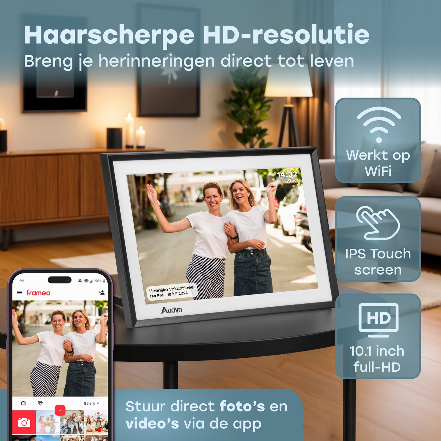 Digitale fotolijst